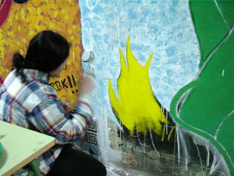 Pintura sobre el muro. Pigmentos y aglutinantes