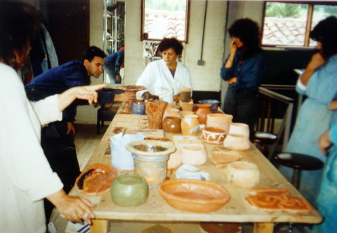Curso de iniciación a la cerámica.